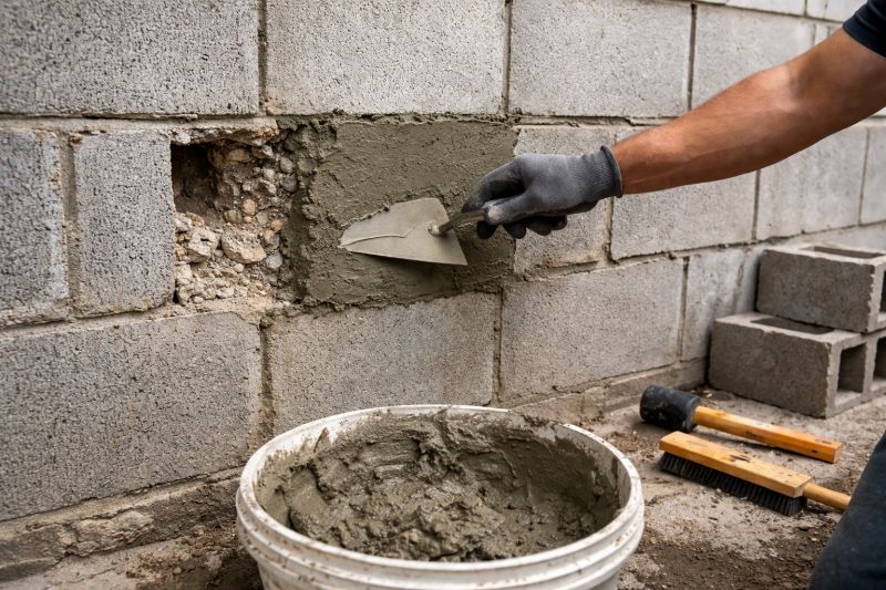 Block Wall Repair in Banner Elk, NC