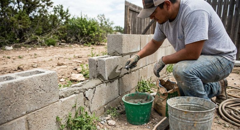 Block Wall Repair in Blowing Rock, NC
