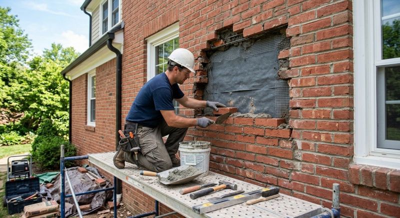 Brick Flatwork Repair in Ashe County, NC