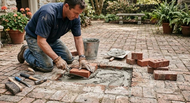 Brick Masonry Repair in Todd, NC