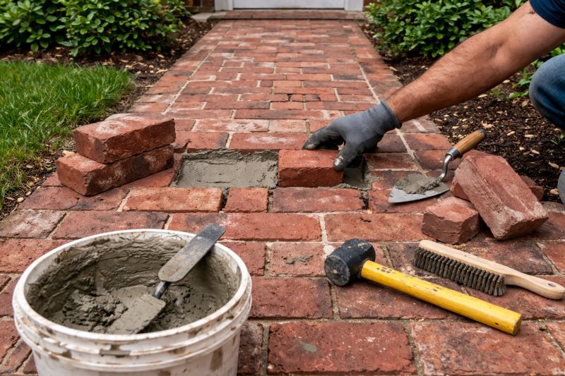 Brick Pathway Repair in Boone, NC
