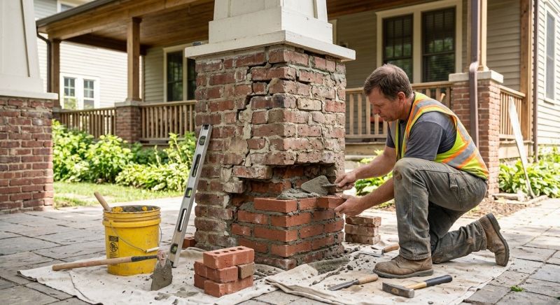 Brick Restoration in West Jefferson, NC