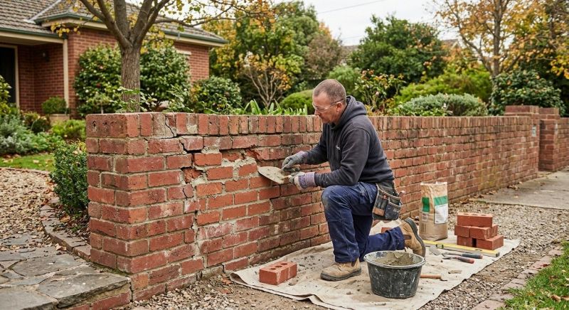 Brick Wall Repair in Fleetwood, NC