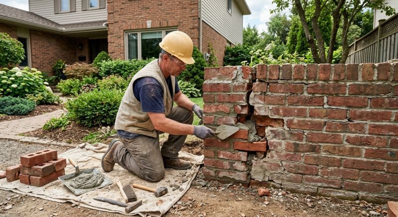 Brick Wall Repair in Lenoir, NC