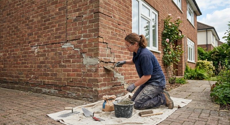 Brick Wall Repair in West Jefferson, NC