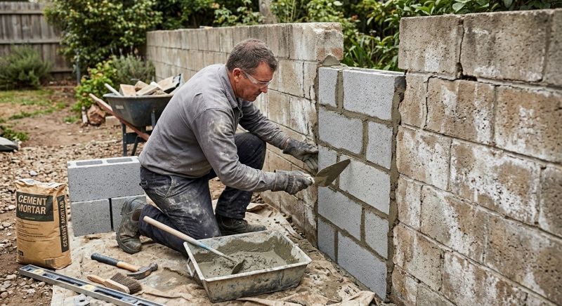 Cement Block Repair in Boone, NC