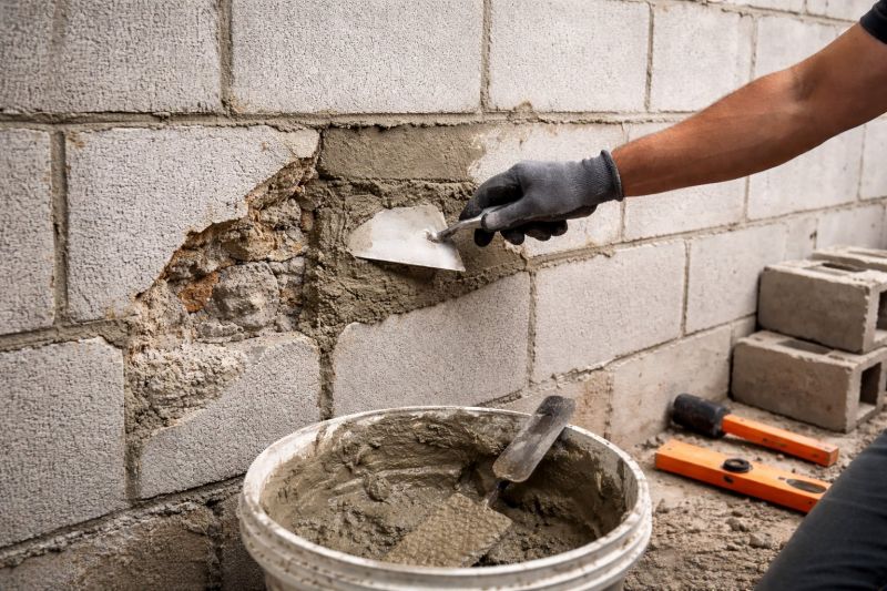 Concrete Block Repair in Elk Park, NC