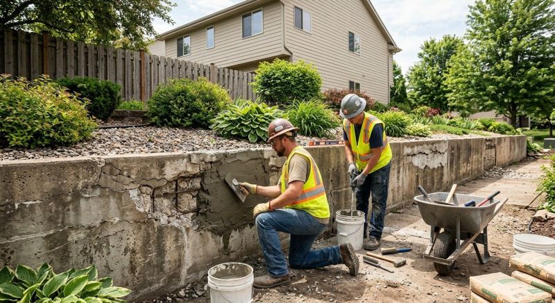 Retaining Wall Repair in Creston, NC