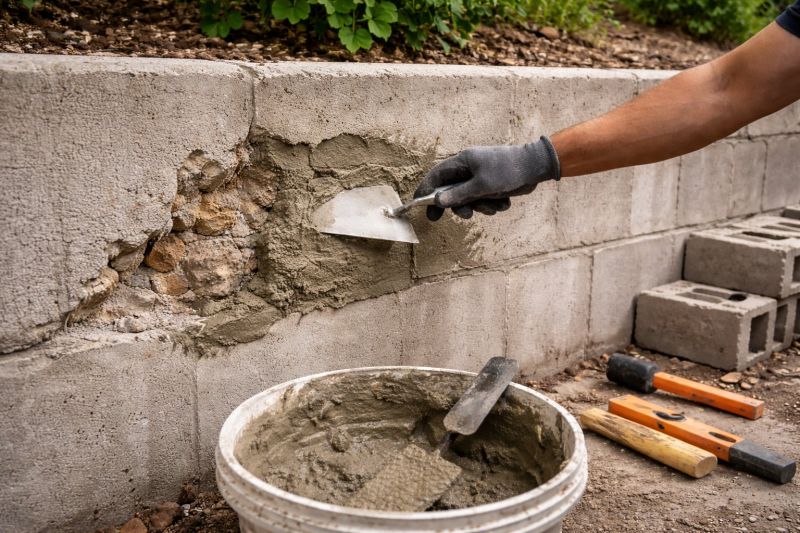 Retaining Wall Repair in Lenoir, NC