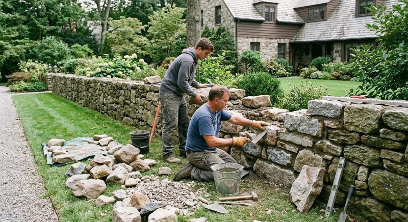 Stone Column Repair in Boone, NC