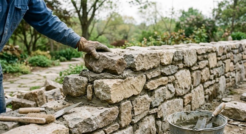Stone Masonry Installation in Ashe County, NC