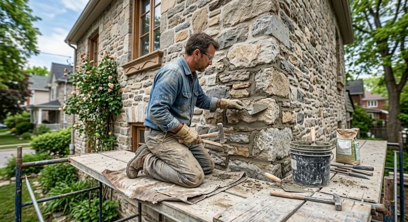 Stone Masonry Repair in Avery County, NC