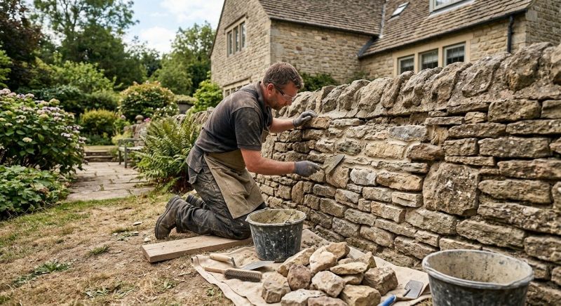 Stonework Repair in Blowing Rock, NC