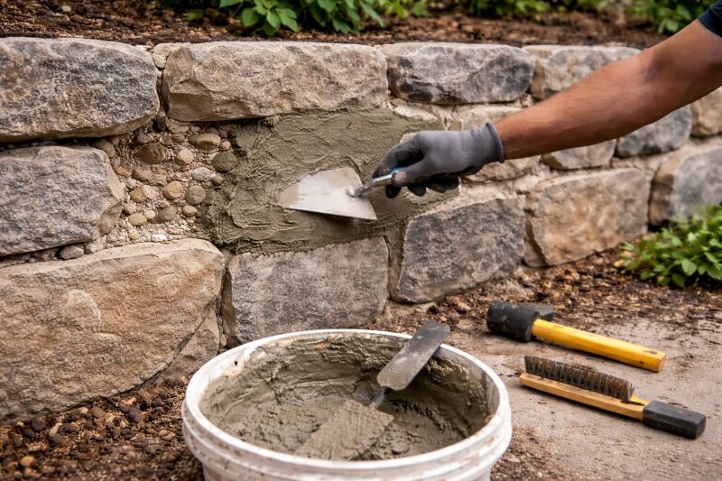 Stonework Repair in Blowing Rock, NC